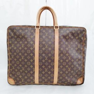 Louis Vuitton Monogram Travel Bag in Brown and Tan